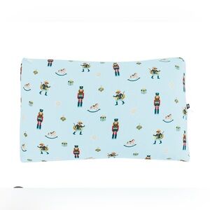 Kyte Toddler Pillow Case - Light Blue Nutcracker
